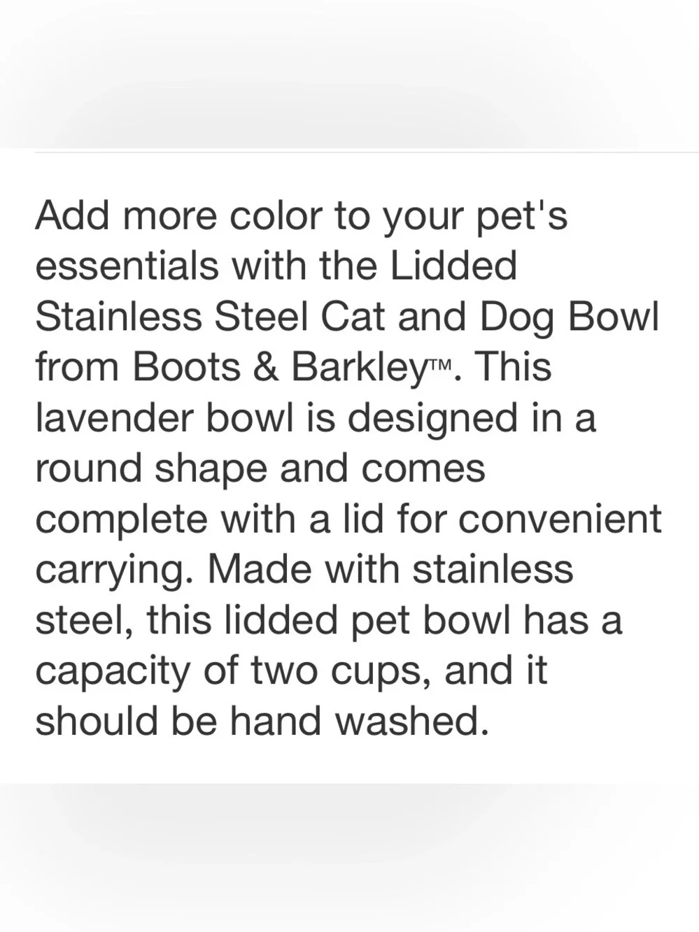 Boots & Barkley cat or